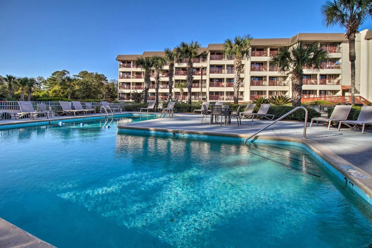 Hilton Head Condo With Balcony And Pool, Walk To Beach Hilton Head Island Exterior foto